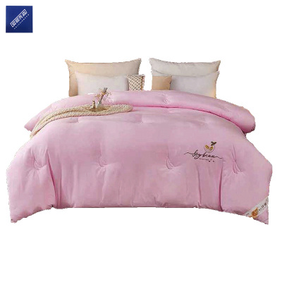 安居先森抗菌摩卡芙牛奶大豆纤维被加厚冬款200*230cm D2117