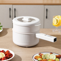 蓝宝(BLAUPUNKT)多功能电煮锅 2档机械控温2升轻巧设计烹饪神器料理锅BP-DZG14(S)