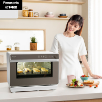 松下(Panasonic) 31L家用蒸烤箱 电烤箱 蜂巢循环蒸烤一体机 第五代双直喷纯蒸
