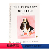 风格的要素 【正版】风格的要素 The Elements of Style Illustrated进口英文原版 出国hu