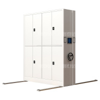 洛泰远 智能密集架移动式档案柜钢制轨道智能密集柜 一列2组