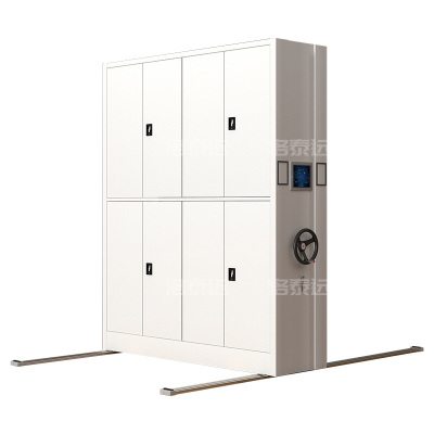 洛泰远 智能密集架移动式档案柜钢制轨道智能密集柜 一列2组