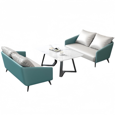 悦兴诚接待沙发2+2+茶几套