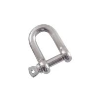 伟鹏双兴 不锈钢卸扣吊环锁扣 D型M10 个