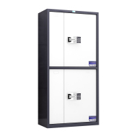 臻远 ZY5121115 文件柜档案资料柜钢制密码锁 灰白套色通双节智能密码锁