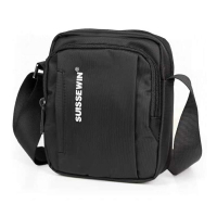 SUISSEWIN瑞士经典时尚商务休闲单肩包SN5050V