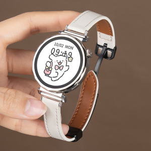 适用华为gt6表带手表watchgt6女表gt4女款watch5秋冬gt3新款gt6pro高级智能gt2女士磁吸3264