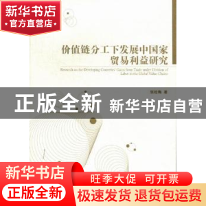正版 价值链分工下发展中国家贸易利益研究 张桂梅 经济管理出版