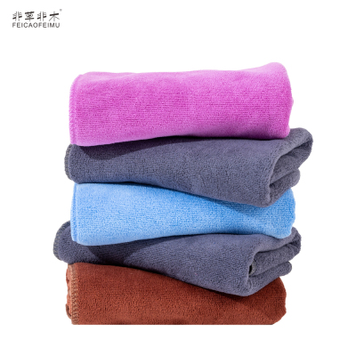 非草非木 擦拭布擦车巾擦机布卫生清洁抹布吸水 洗车大毛巾 (75*35cm)(条)