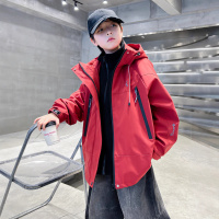 男童秋冬款外套加厚新款青少年可拆卸儿童三合一冬装冲锋衣潮