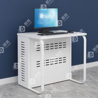 居将 钢架电脑桌培训桌机房电脑桌学习桌课桌 单人位D款