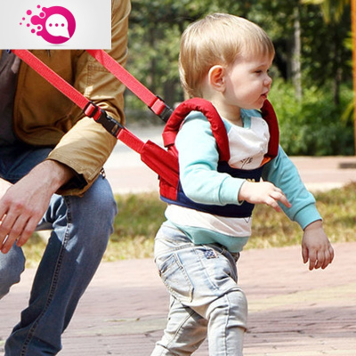 敬平宝宝学步带透气两用护腰型防摔防勒加厚婴儿学走路婴童防丢带四季款-藏青两用-儿童防丢包