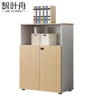 智叶舟矮柜镂空两门800*400*1200mm台
