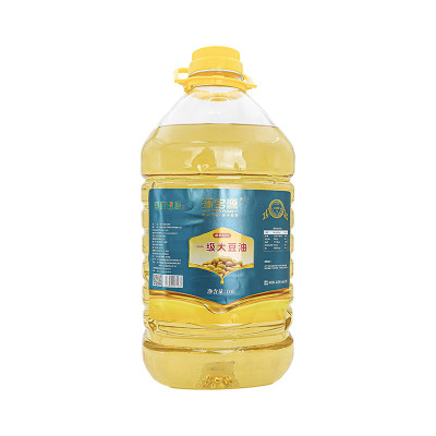 绿多源非转基因一级大豆油10L/桶食用油炒菜美味可口