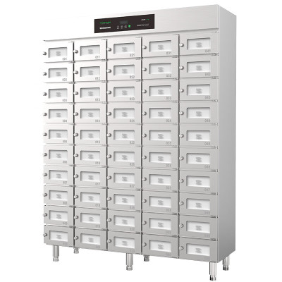 圣 托(shentop)单位食堂多格消毒柜商用 304不锈钢分餐消毒碗柜 紫外线独立式分格 ZTD800-S50