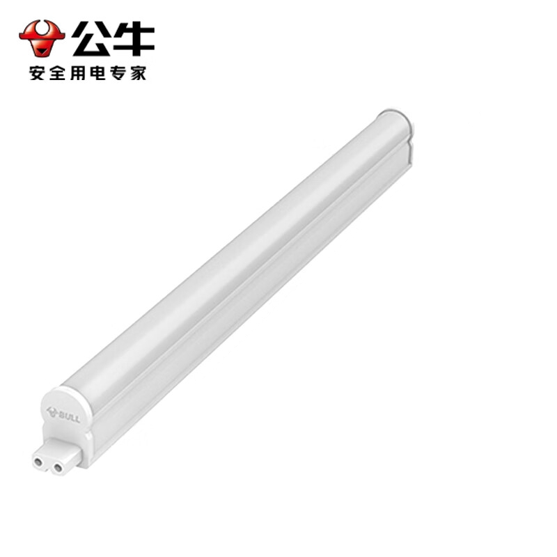 公牛(BULL)T5一体化支架灯12W 4000K 0.9m 带电源接头 MJ-A012A-AD(单位:个)