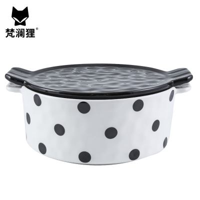 梵澜狸大容量双耳烤碗TA38 个