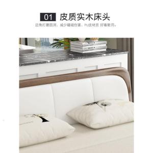 森美人实木沙发床推拉可折叠两用简易小户型省空间多功能三人乳胶沙发床