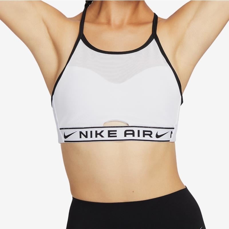 NIKE耐克训练健身弹力紧身速干透气女装运动胸衣FB4098-100 D