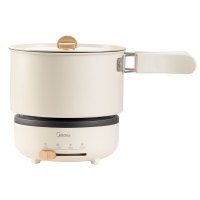 美的电煮锅便携式小型多功能蒸煮一体宿舍泡面学生小电锅火锅煮锅MC-XZC16X01