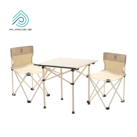 普锐歌/PURCGHE 折叠桌椅组合三件套PU-HZY03-01