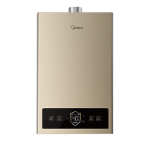 Midea美的燃气热水器13升天然气ZC1精控恒温强排式家用 13L JSQ25-ZC1天然气