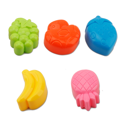 9988/8888画板配件单独拍无包装-画板印章写字板配件模具磁性印章涂鸦水果印章1盒5个