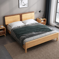 臻远 ZY-SMC-13 现代简约实木床双人床 1.5米简约床