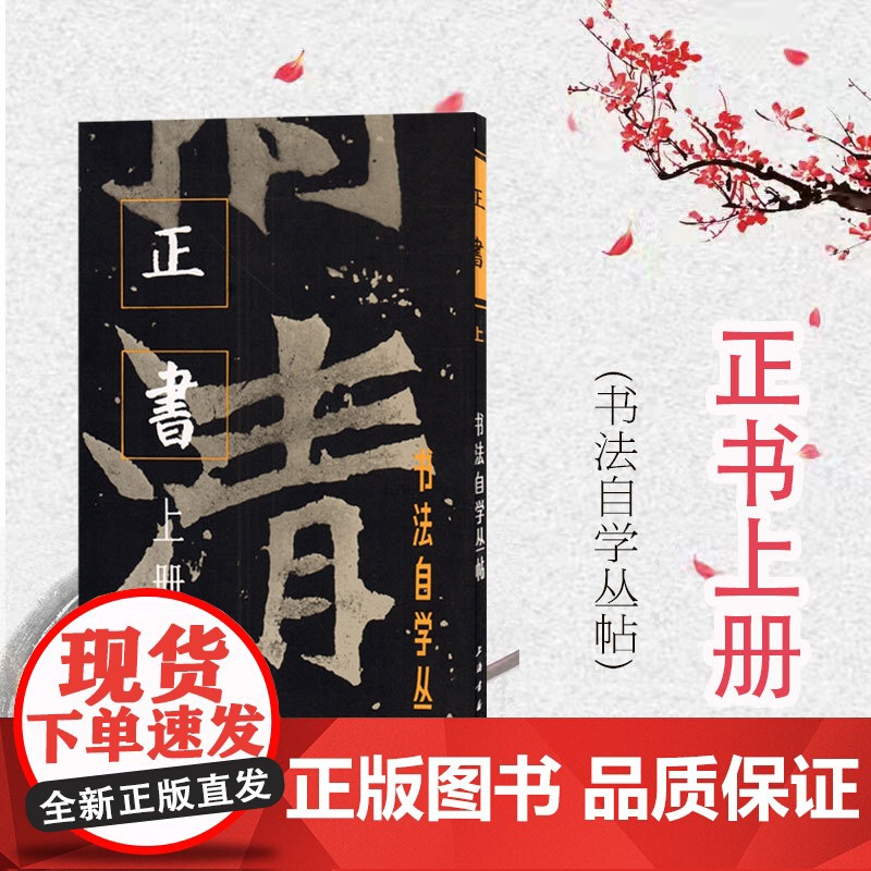 正书上册 书法自学丛帖书法碑帖字帖毛笔字篆刻类书籍 上海书画出版社 世纪出版