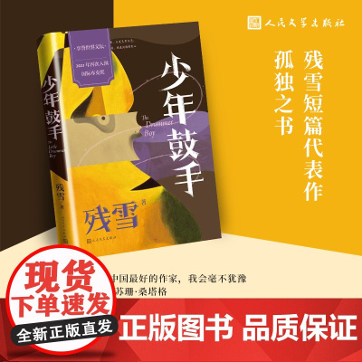 少年鼓手 残 雪 人民文学出版社 正版书籍