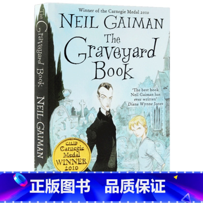坟场之书. [正版] 鬼妈妈 英文原版 Coraline 十周年纪念版 英文版小说 Neil Gaiman 尼尔盖曼 进
