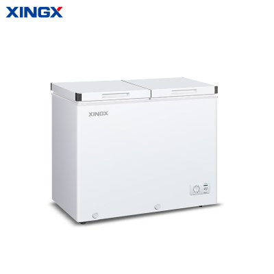 星星(XINGX)BCD-226GC冷柜家用双温226升冷藏冷冻微霜系统双温双箱冰柜顶开门卧式商用冰柜冰箱