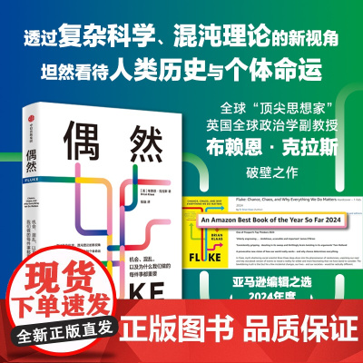 偶然 机会 混乱 以及为什么我们做的每件事都重要 布赖恩 克拉斯著 中信出版社图书 正版