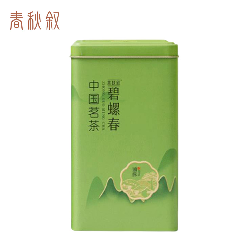 春秋叙 绿茶 螺型碧螺春 250g/罐