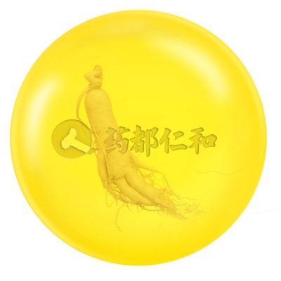 药都仁和滋韵堂人参除螨皂洁面皂硫磺全身面部控油祛痘深层清洁洗脸香皂去螨虫100g/盒