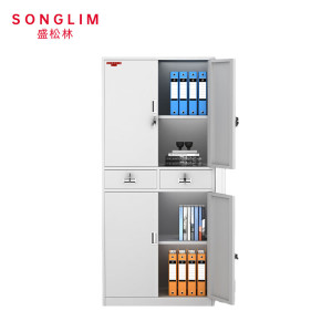 盛松林 文件柜 铁二斗 1800*850*390 个