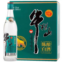 牛栏山 脖标陈酿 浓香型白酒 牛栏山 国标陈酿 日常口粮酒/送礼佳品 52度500mL 6瓶 脖标陈酿(1箱/提)