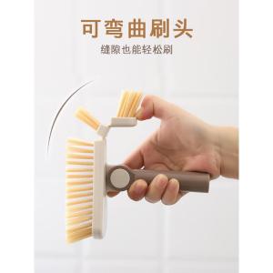 地缝刷卫生间地刷去死角刷子厕所长柄地板刷浴室V型地缝刷清洁刷
