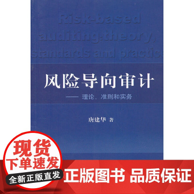 风险导向审计:理论、准则和实务 唐建华 中国财政经济出版社一 正版书籍