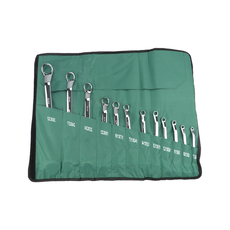 长鹿 碳钢镜面梅花扳手组套 12PCS 套