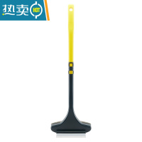 敬平刮水器刷清洁玻璃窗器工具双面二合一清洗新款擦玻璃刷家用纱窗 S+[纱窗刷]-黄色-附送凹槽刷擦玻璃器