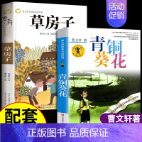 [全2册]青铜葵花+草房子 [正版]青铜葵花曹文轩原著完整版 江苏凤凰少年儿童出版社四年级下册阅读课外书必读的书目与全套