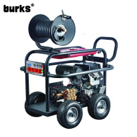 中外合资burks博克斯 BKS-3000-汽油机驱动工程机械汽车美容城市环保市政疏通管道试压根雕剥皮洗车泵清洗机泵