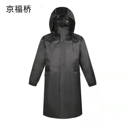 京福桥JF-A22 均码 连体式 雨衣 (计价单位:件) 黑色