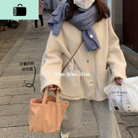 好看的粉迷你款 回馈价mini少女春天色系纯色休闲可爱帆布手提包NEW LAKE女士单肩包