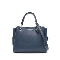 Emporio Armani 风格托特包手提通勤百搭女士简约撞色拼接包