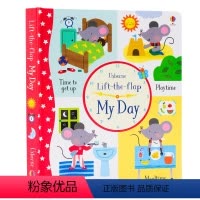[正版]Usborne 我的一天Lift the flap My Day 英文原版绘本 情景认知儿童英语立体书早教书翻