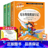 [正版]名师指导六年级下册必读课外书尼尔斯骑鹅旅行记汤姆索亚历险记小学版爱丽丝漫游奇境小学生课外阅读书籍原著完整版