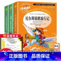 [正版]名师指导六年级下册必读课外书尼尔斯骑鹅旅行记汤姆索亚历险记小学版爱丽丝漫游奇境小学生课外阅读书籍原著完整版