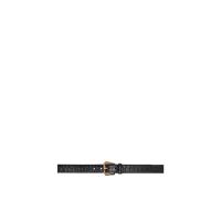 Versace奢侈品男士徽标腰带时尚百搭皮带 10083731A08711-Black 经典礼物